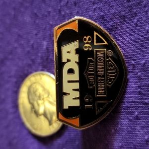 Harley Davidson MDA 1998 event collectors vest pin